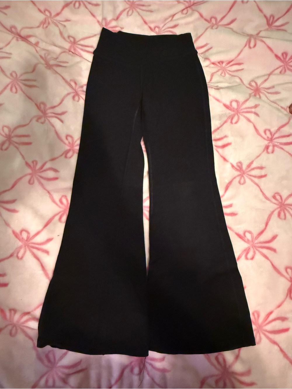 Old Navy Black Girls Flared Leggings